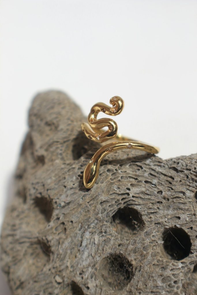 Minimalist Gold Cross Ring